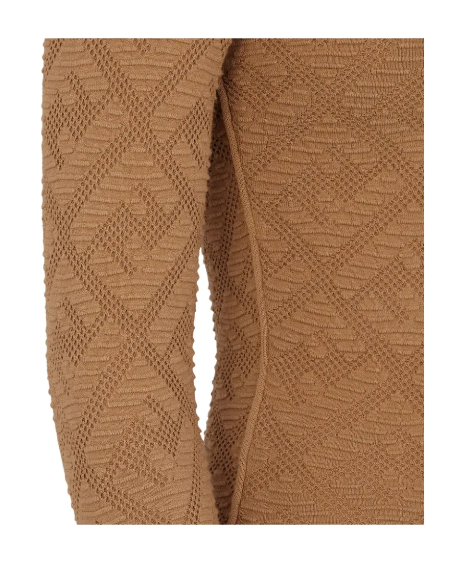 Beige Viscose Jumper