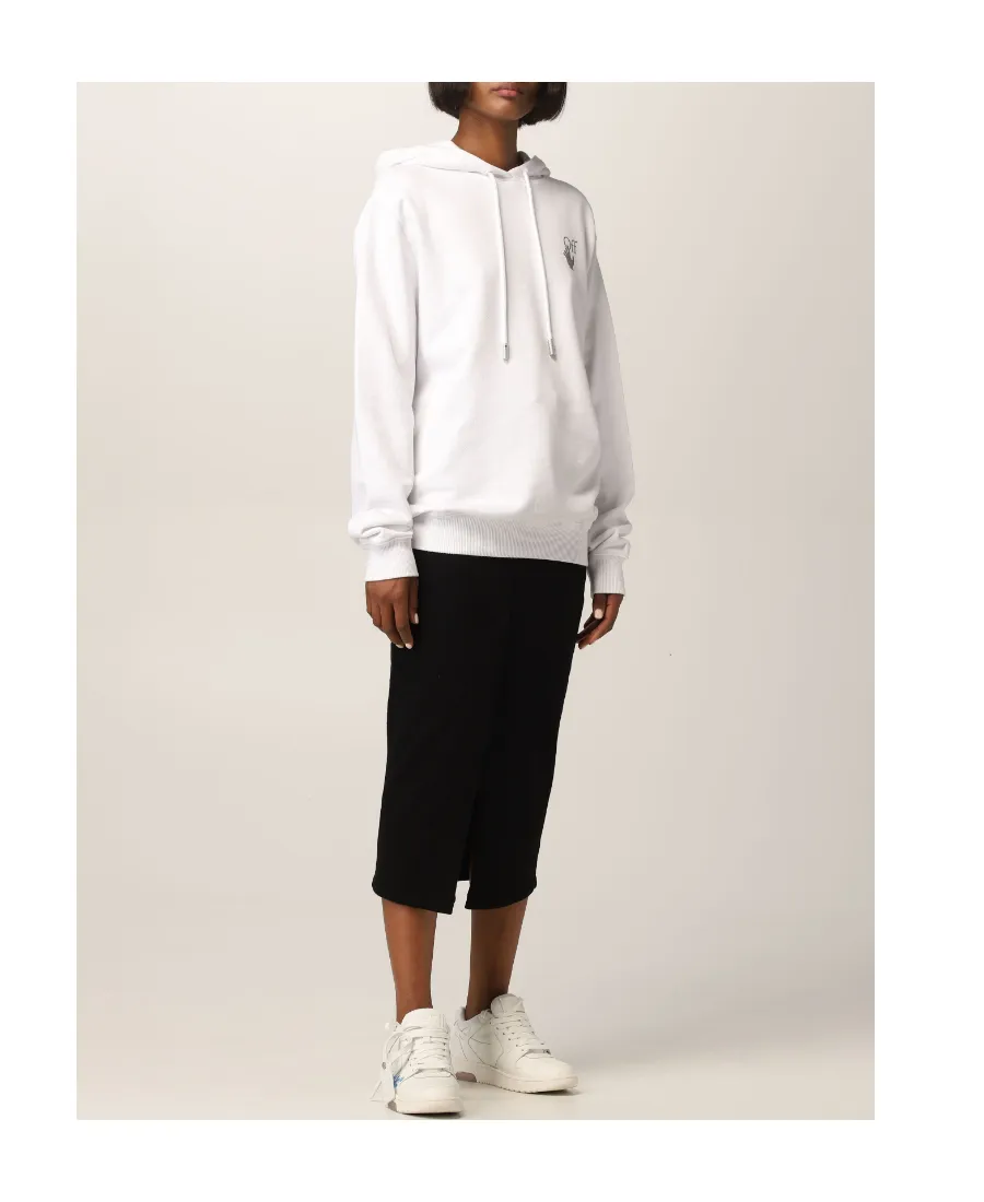 Off-White Arrow Logo Print Hoodie