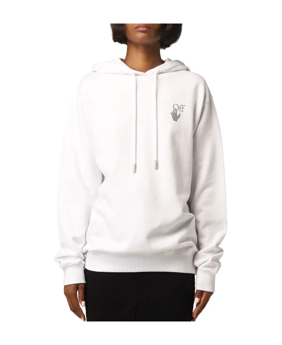 Off-White Arrow Logo Print Hoodie