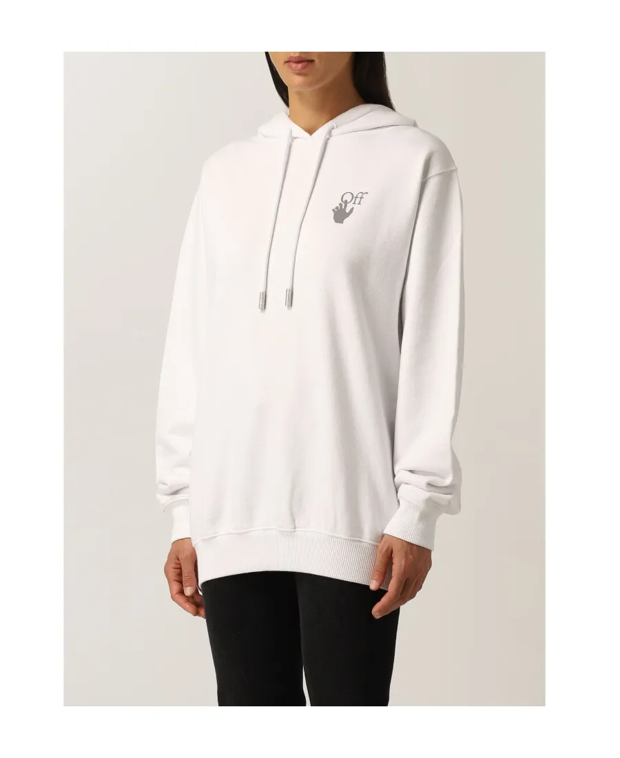 Off-White Arrow Logo Print Hoodie
