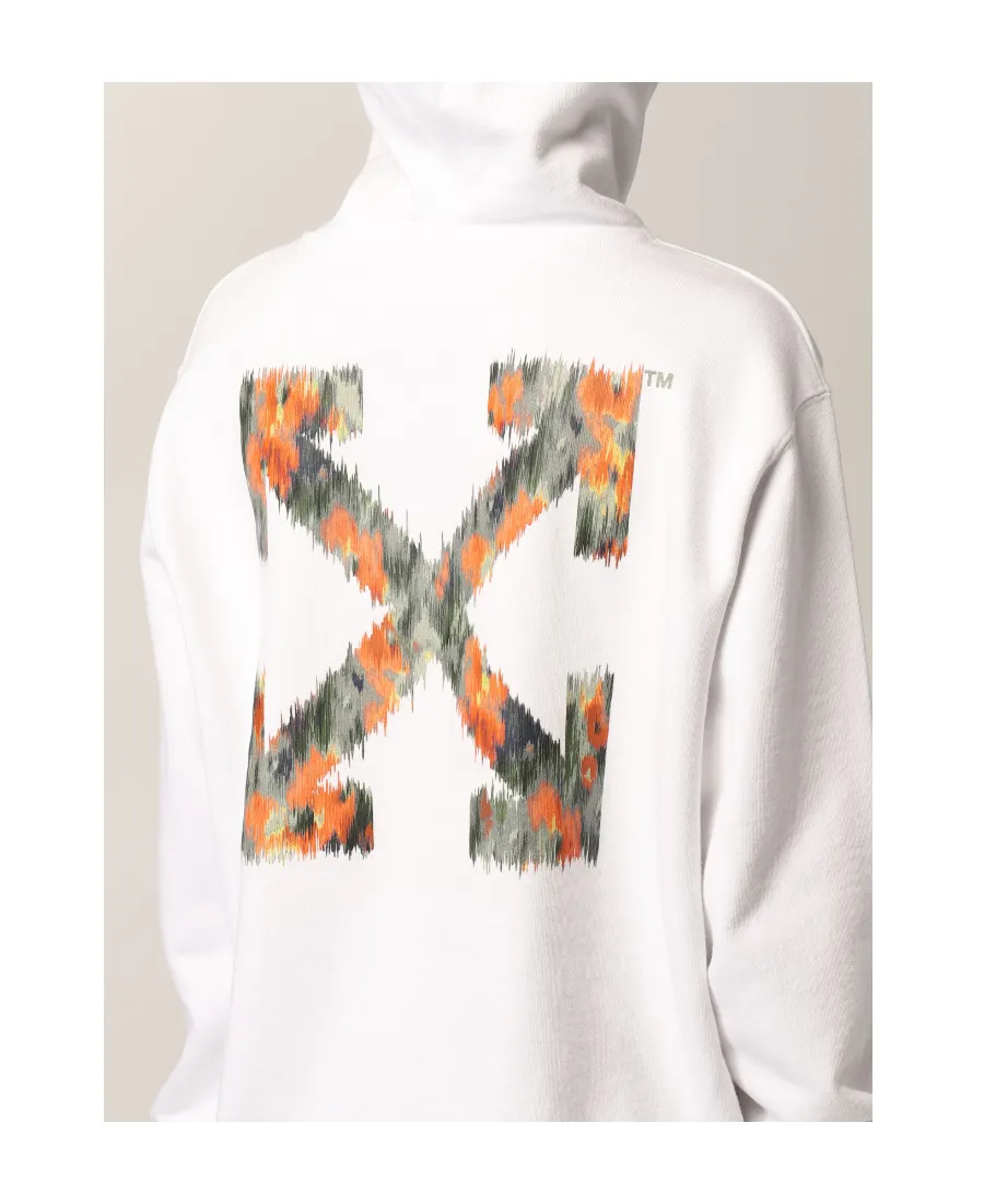 Off-White Arrow Logo Print Hoodie