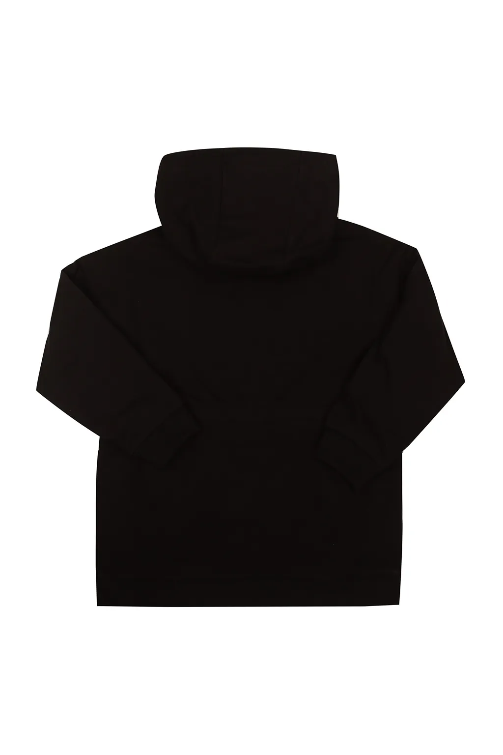 Metallic-Logo Drawstring Hoodie