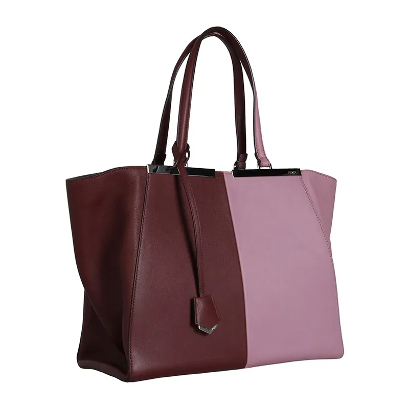 Spliced Logo Handbag