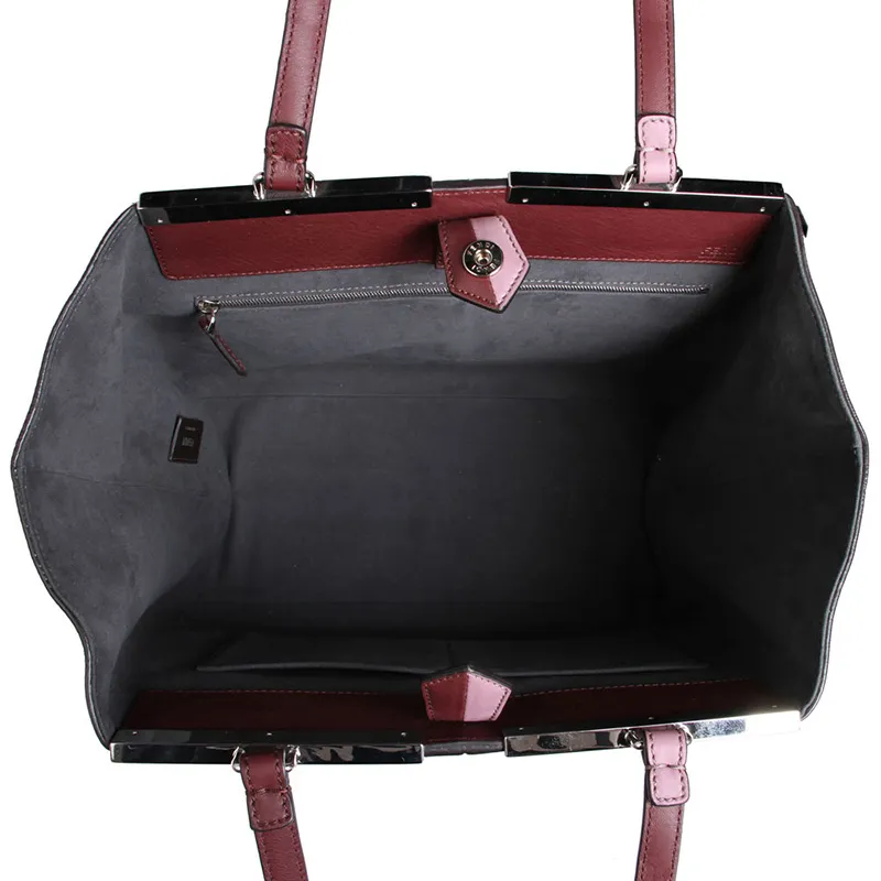 Spliced Logo Handbag