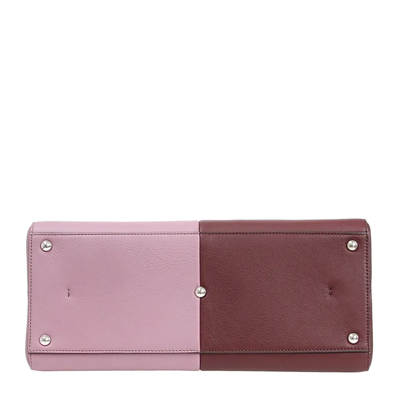 Spliced Logo Handbag