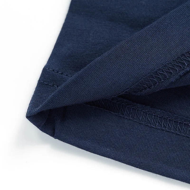 Navy Blue Long-Sleeved T-Shirt