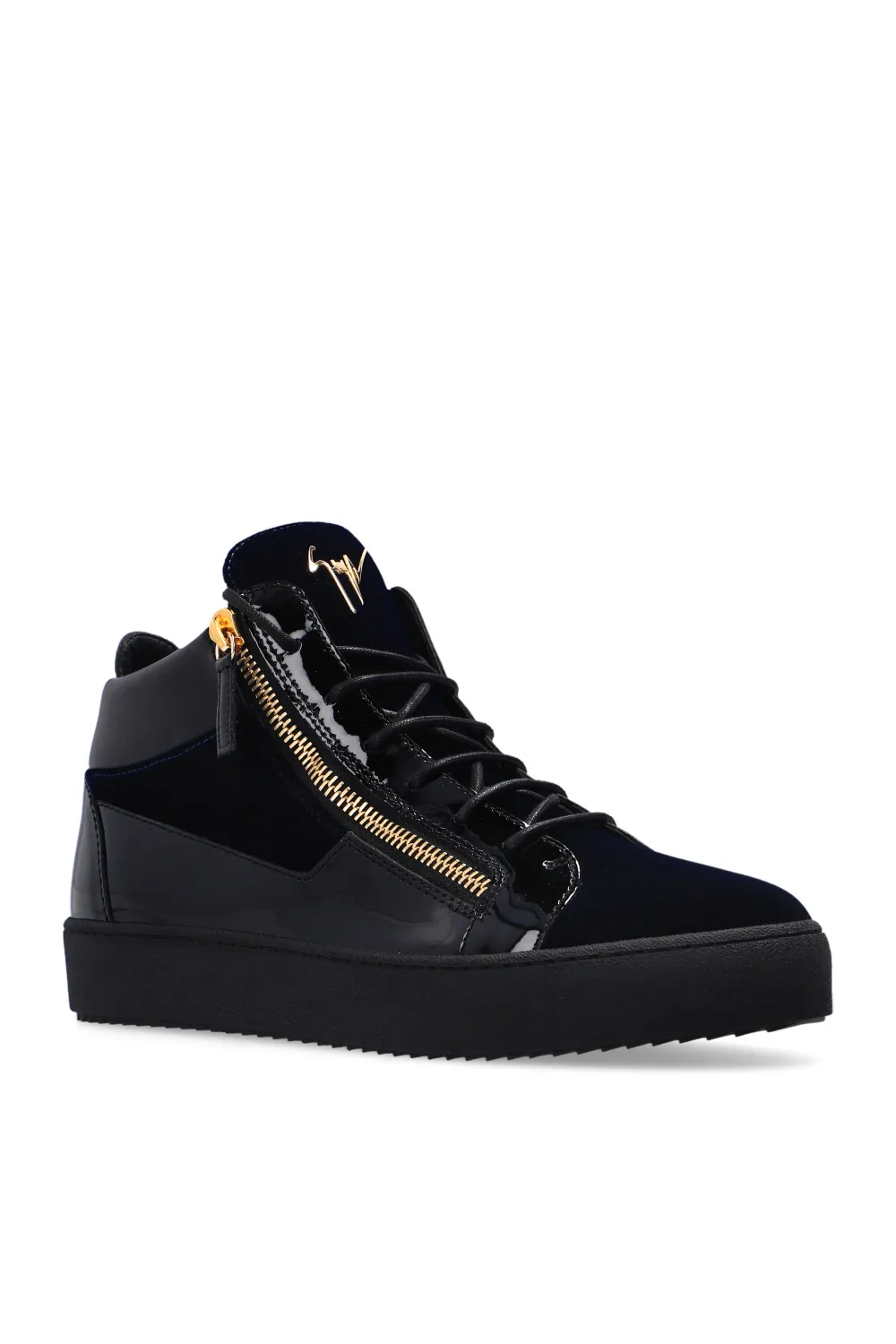 Giuseppe Zanotti Kriss High-Top Lace-Up Sneakers