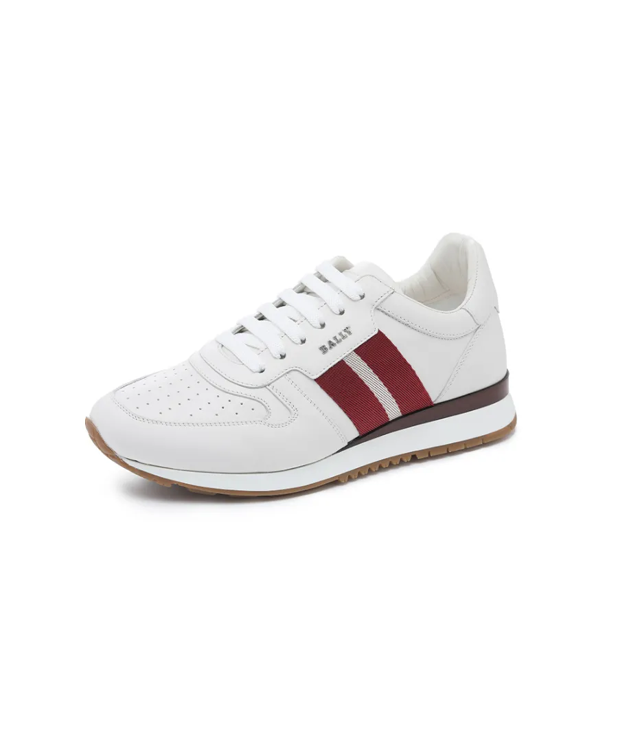 Striped Lace-Up Casual Sneakers