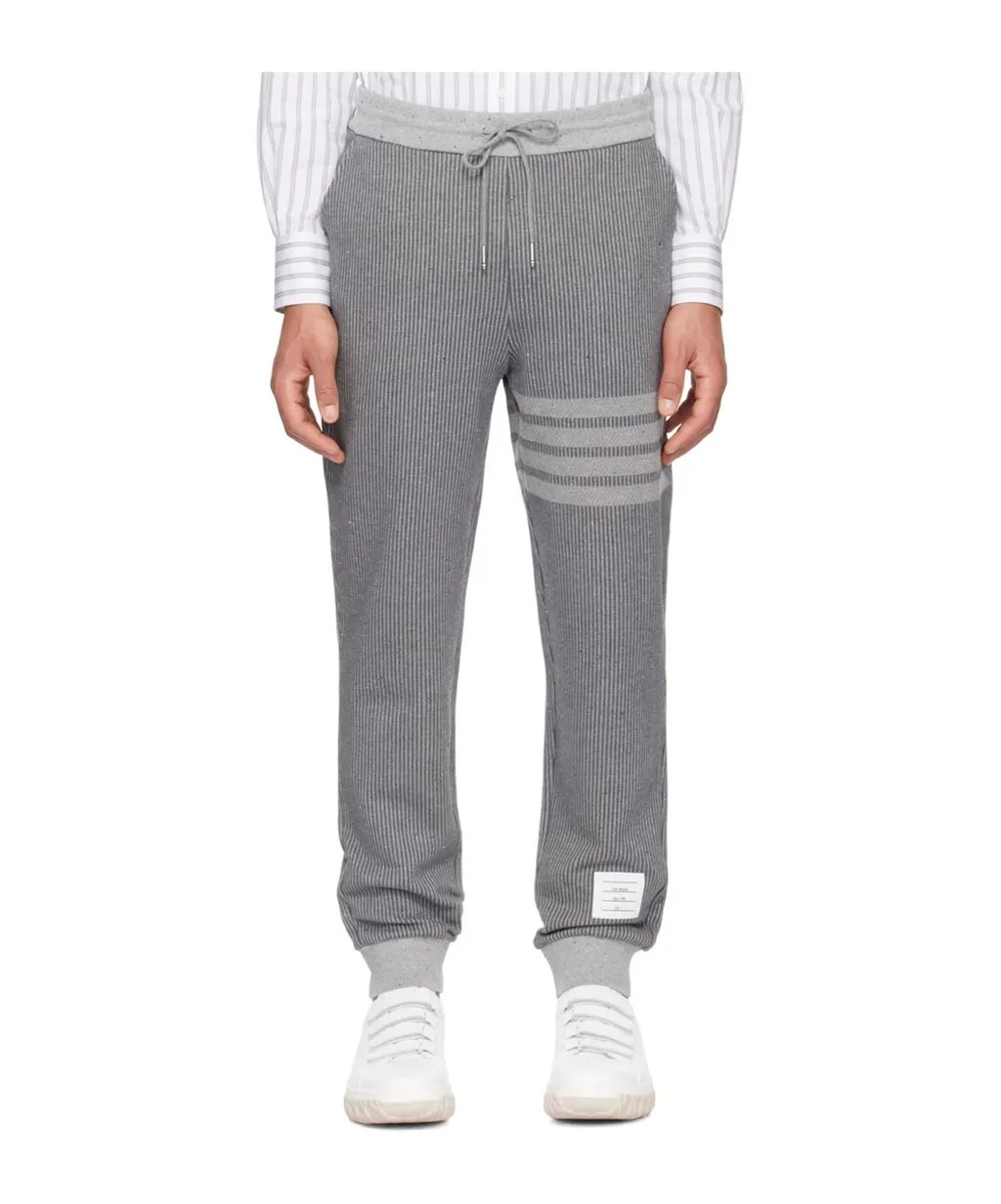 Thom Browne Drawstring Knitted Track Pants