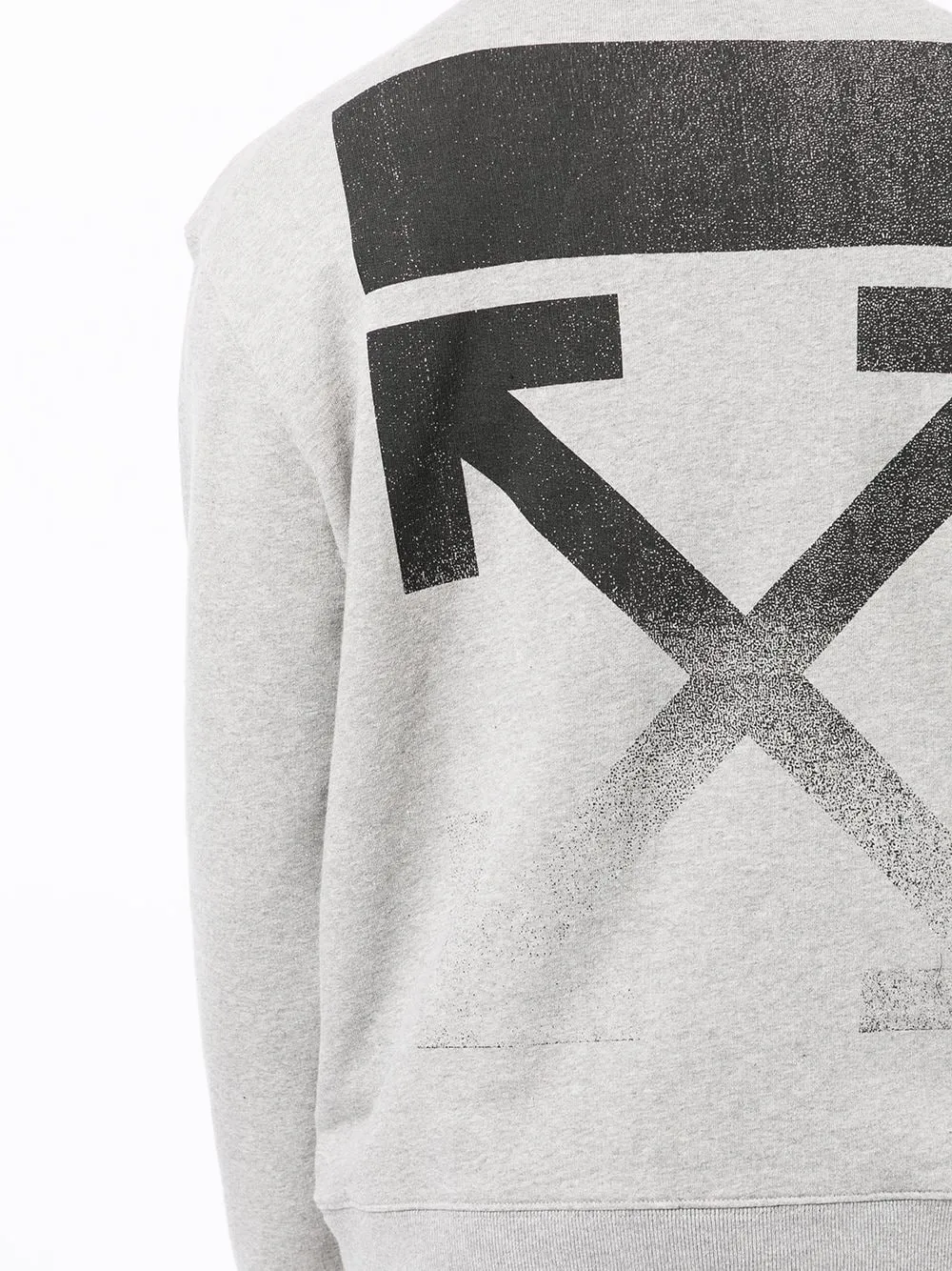 Logo-Print Long-Sleeve Sweatshirt