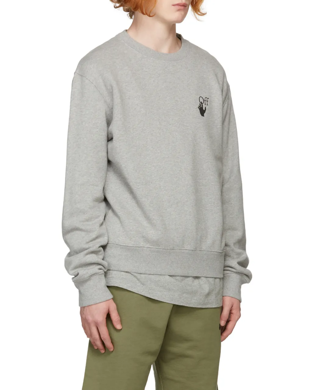Logo-Print Long-Sleeve Sweatshirt