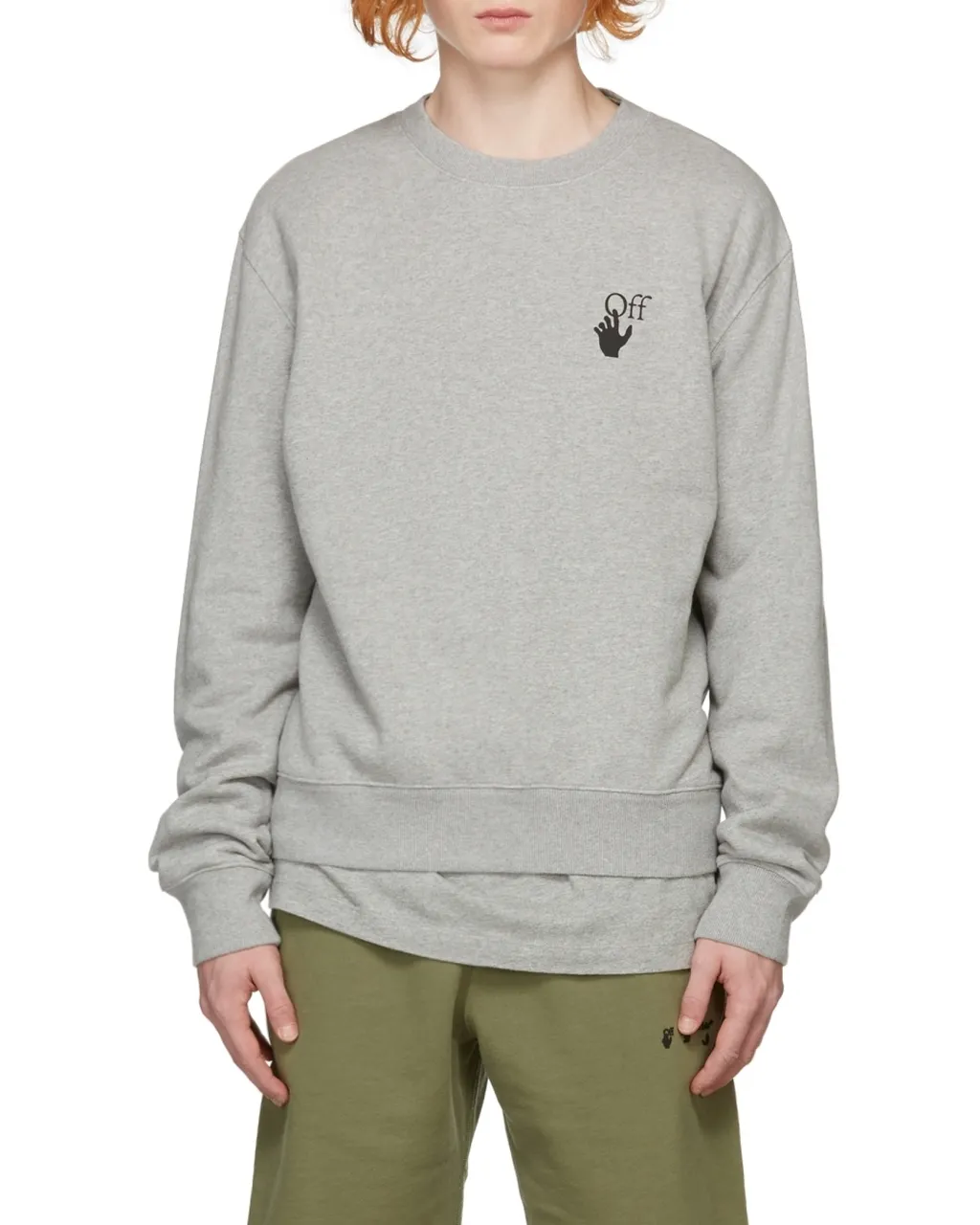 Logo-Print Long-Sleeve Sweatshirt