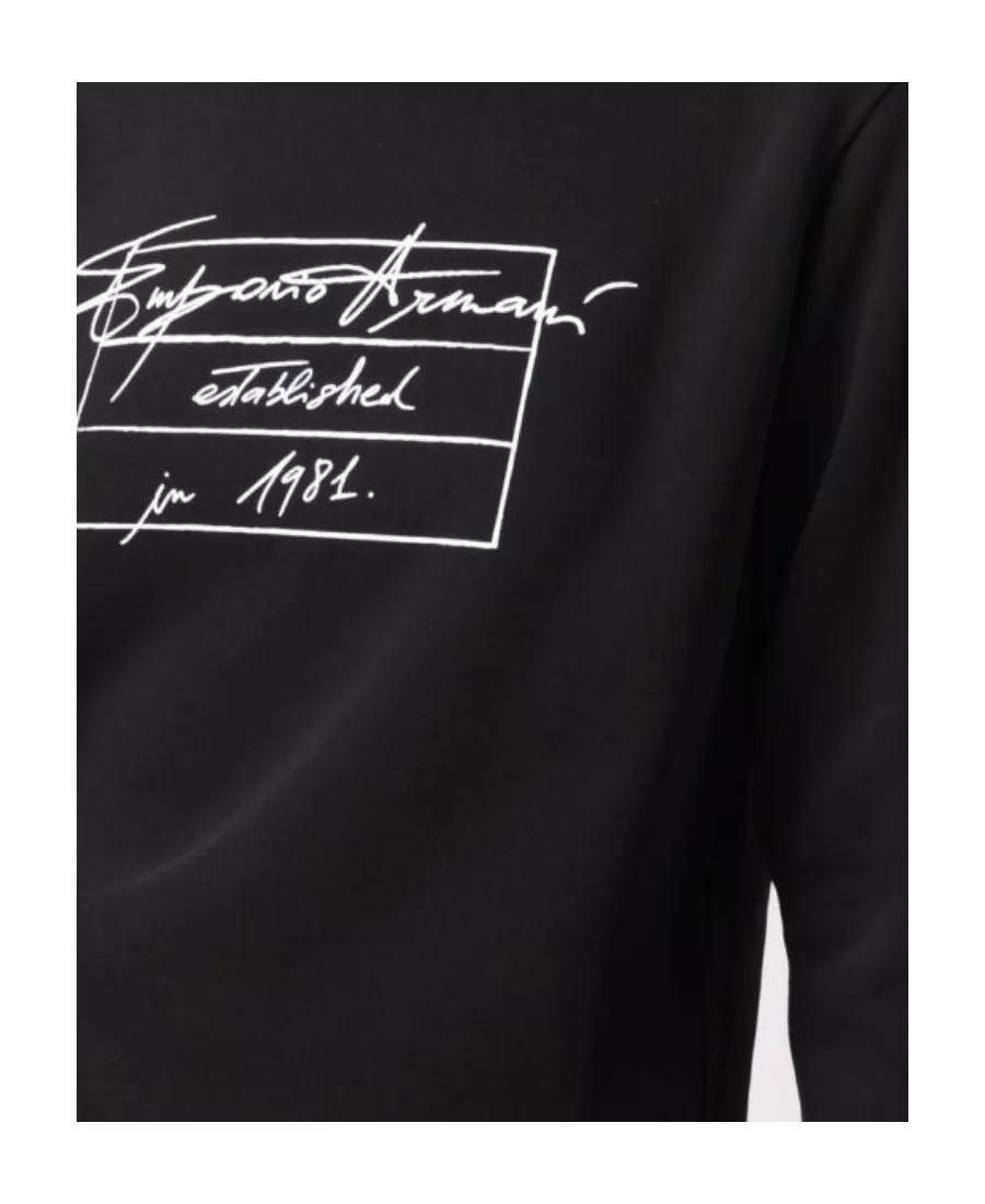 Logo-Print Long-Sleeve Sweatshirt
