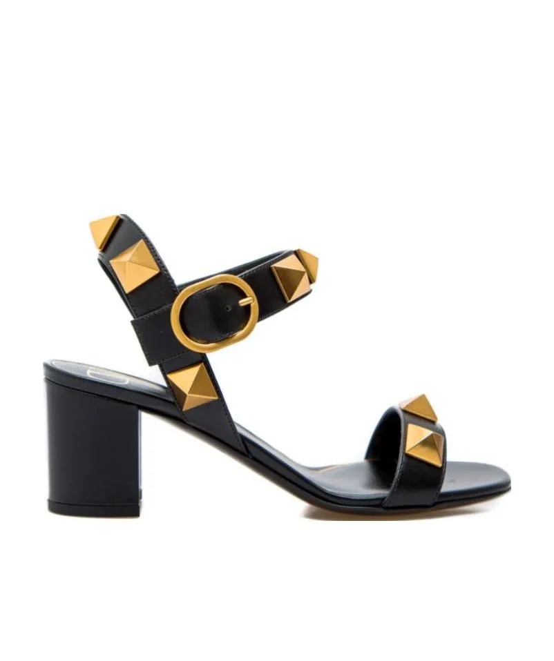 Valentino Garavani Roman Stud Ankle-Strap Sandals