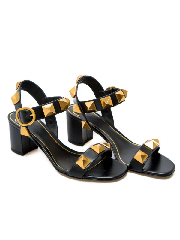 Valentino Garavani Roman Stud Ankle-Strap Sandals