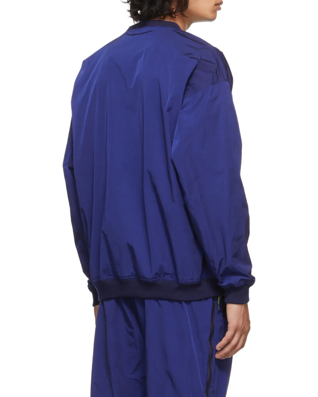 V-Neck Pouch Pocket Sweatshirt
