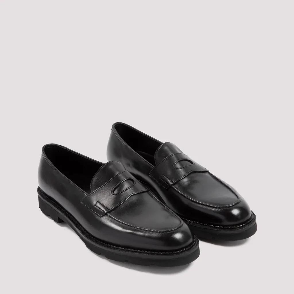 Slip-On Leather Loafers