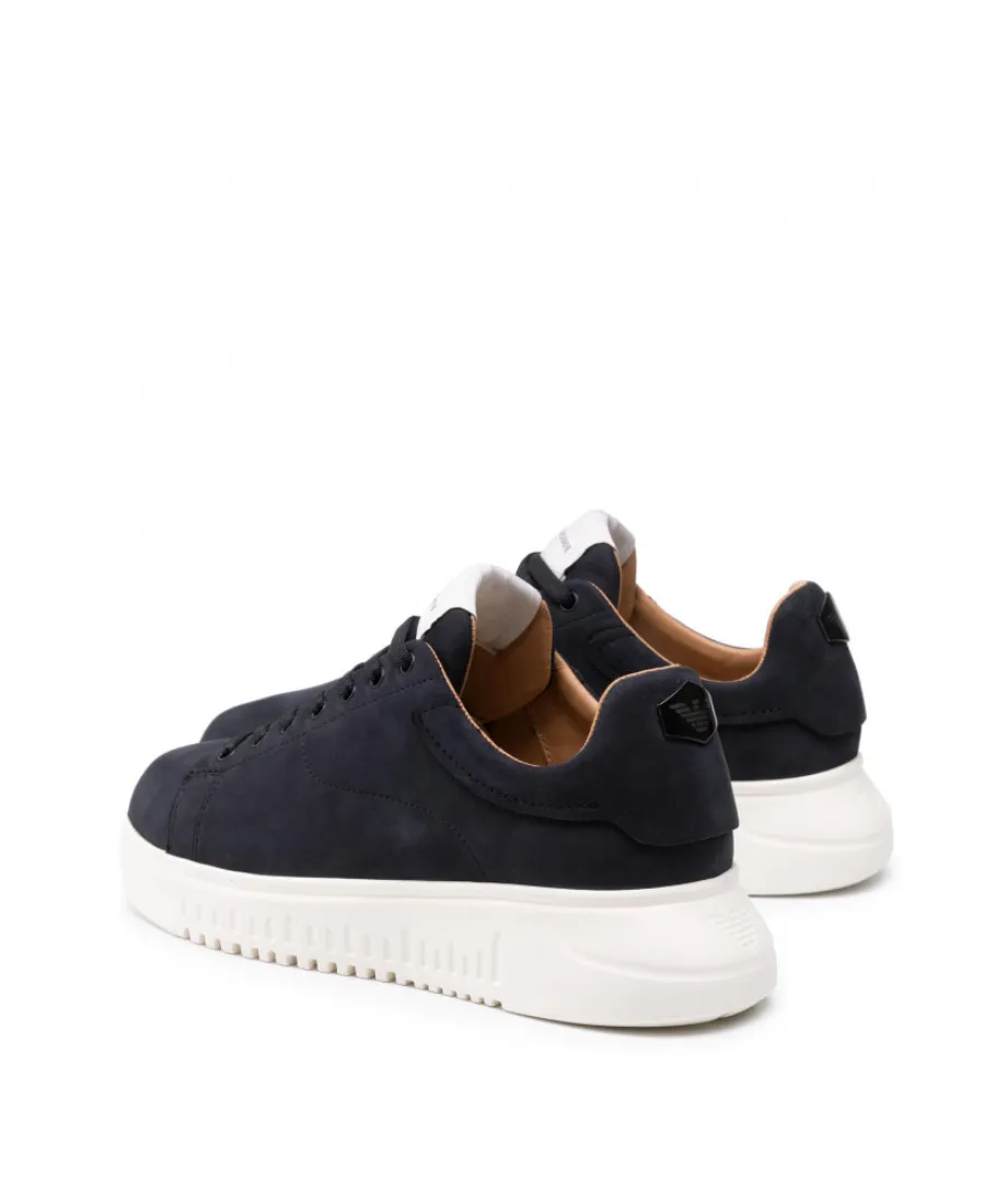 Emporio Armani Logo Patch Low-Top Sneakers