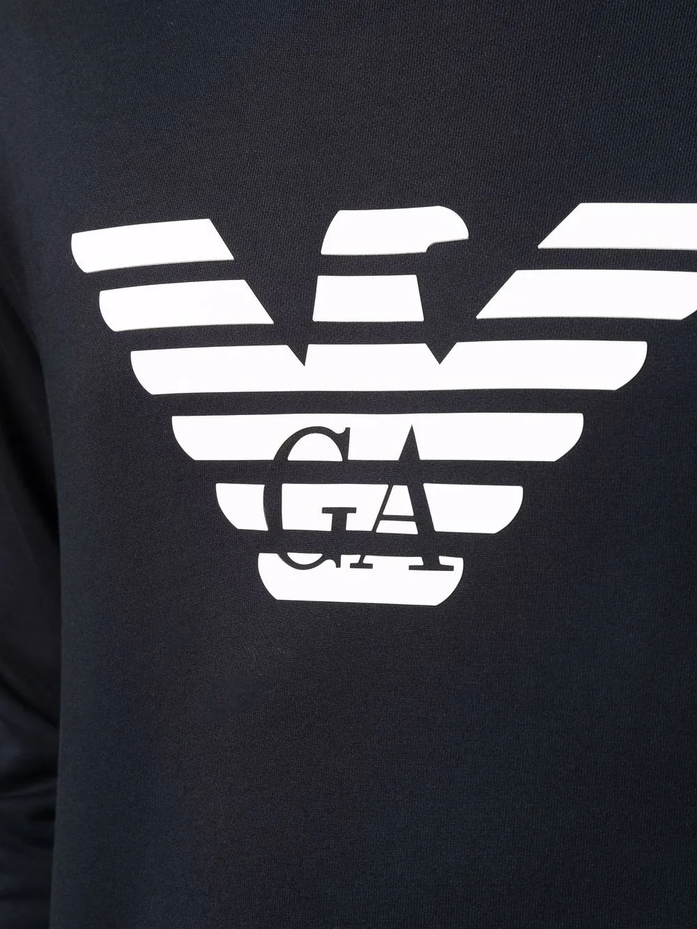 Emporio Armani Logo Printed Crewneck Sweatshirt