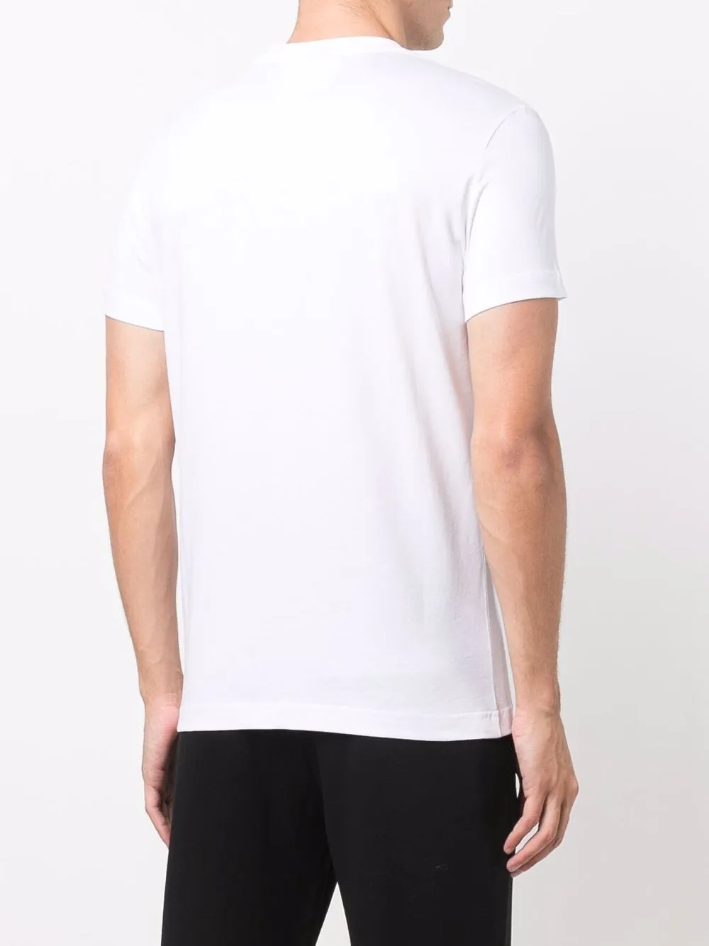 Emporio Armani Logo Patch Crewneck T-Shirt