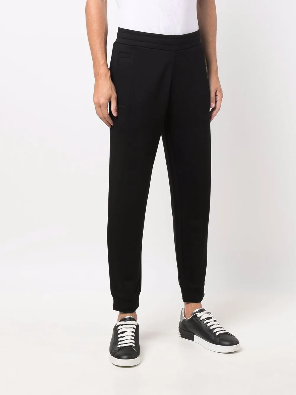 Emporio Armani Logo Detailed Sweatpants
