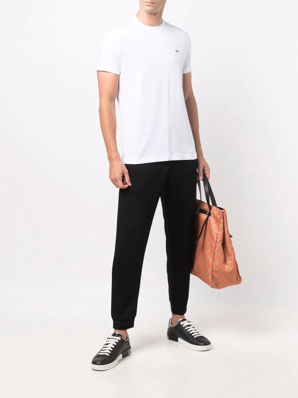 Emporio Armani Logo Detailed Sweatpants