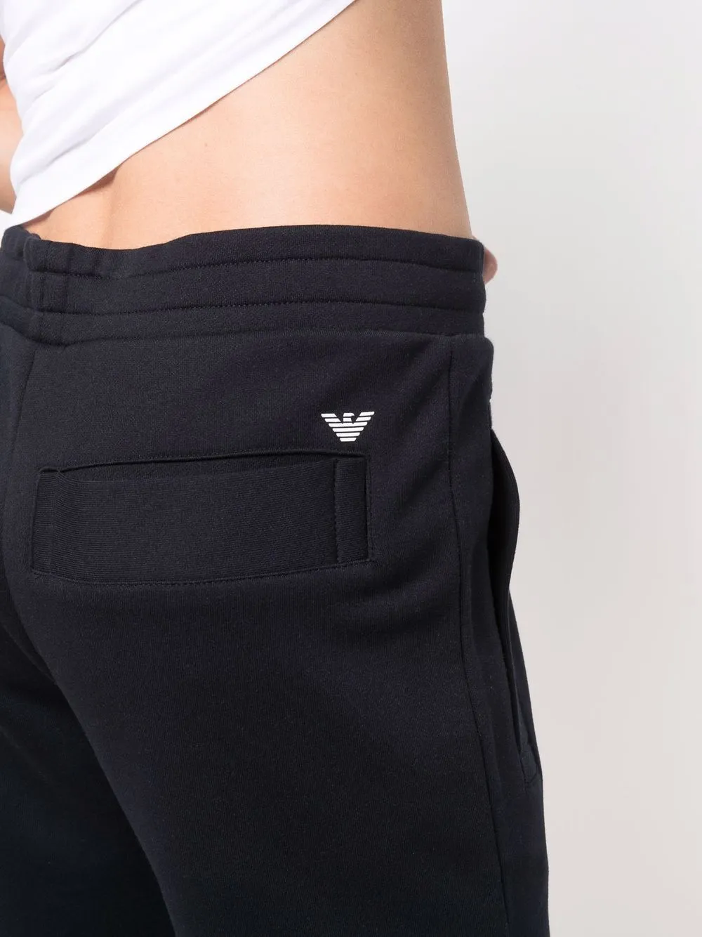 Emporio Armani Logo Detailed Sweatpants
