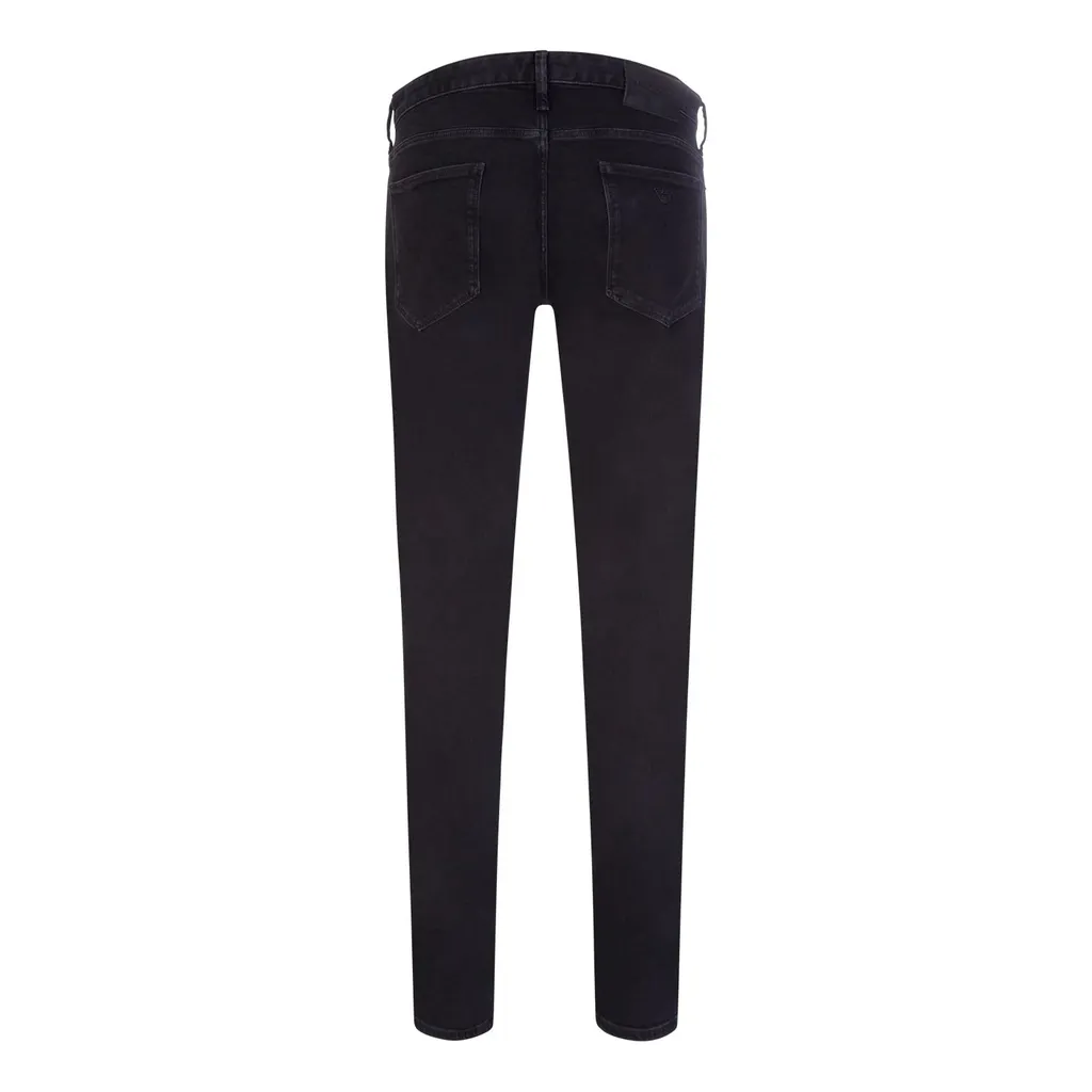Emporio Armani Low-Rise Straight-Leg Slim-Cut Jeans