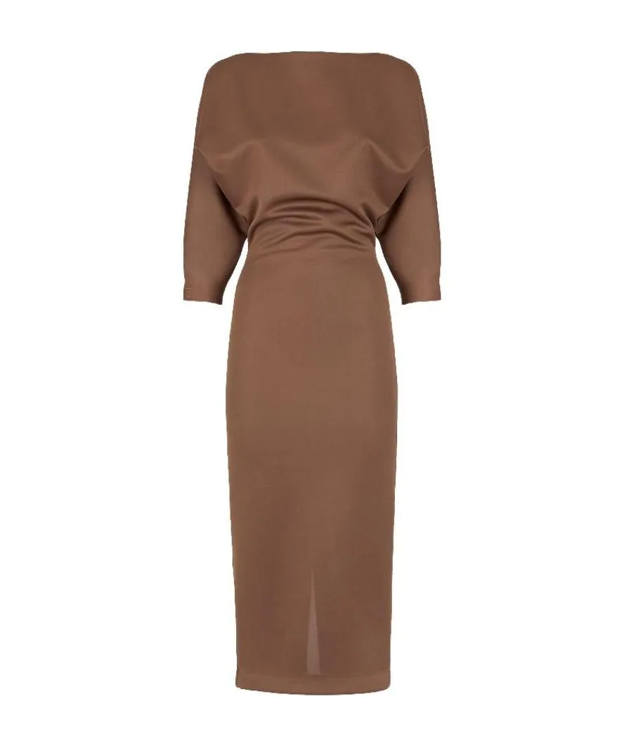 Piqué Jersey Sheath Dress