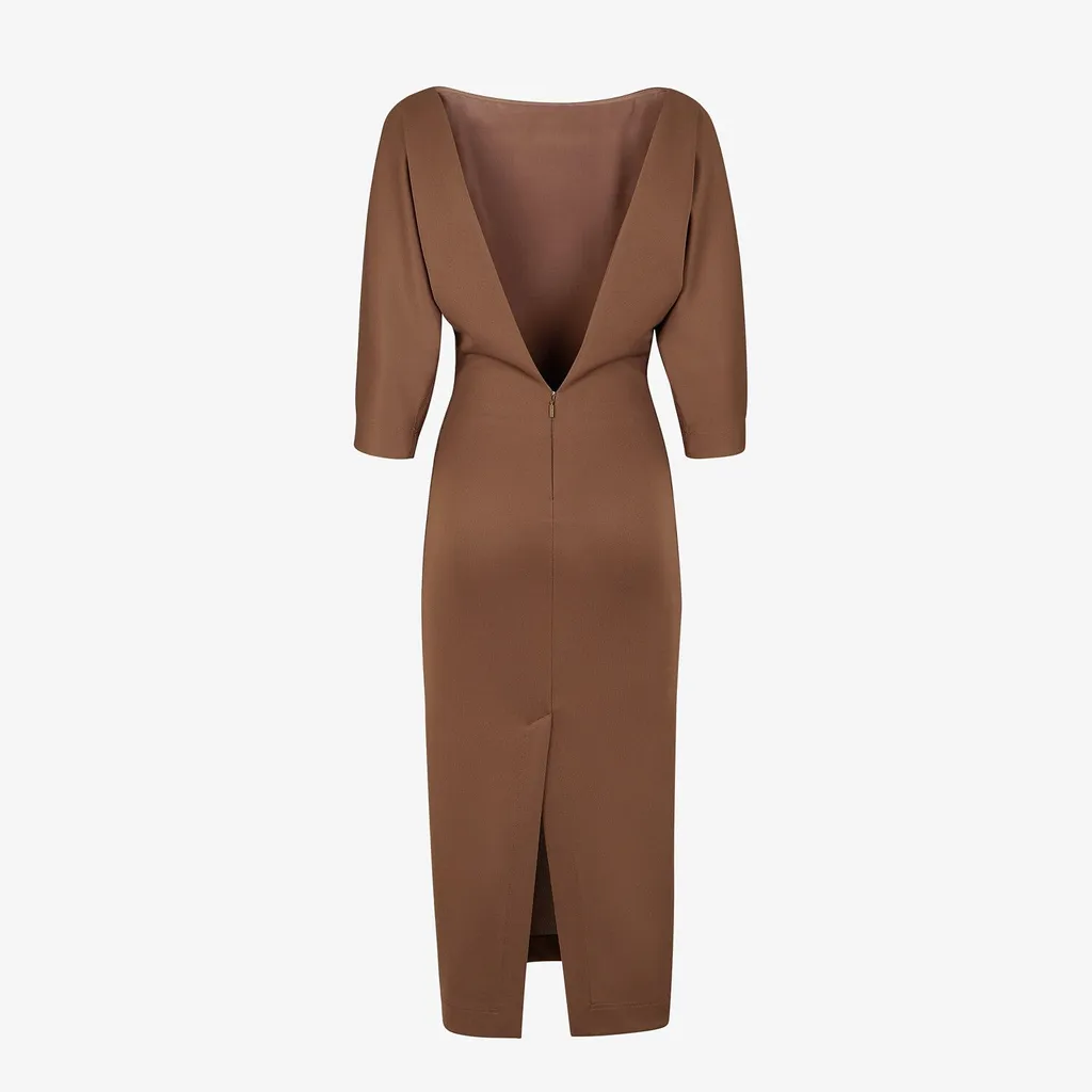 Piqué Jersey Sheath Dress