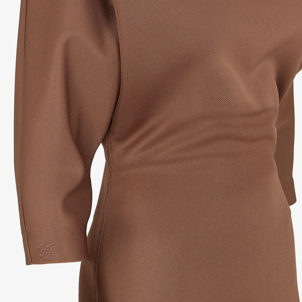 Piqué Jersey Sheath Dress
