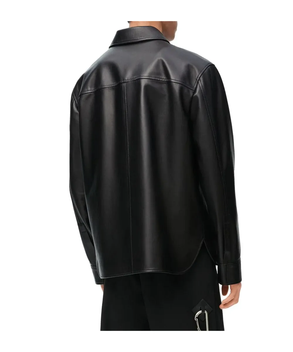 Loewe Logo Debossed Overshirt