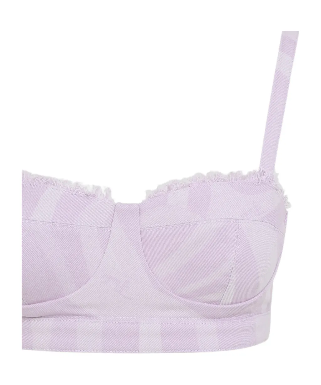 Pucci Striped Bustier Top