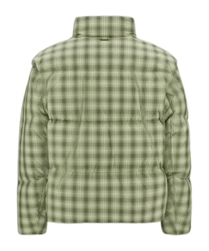 Checked Padded Jacket