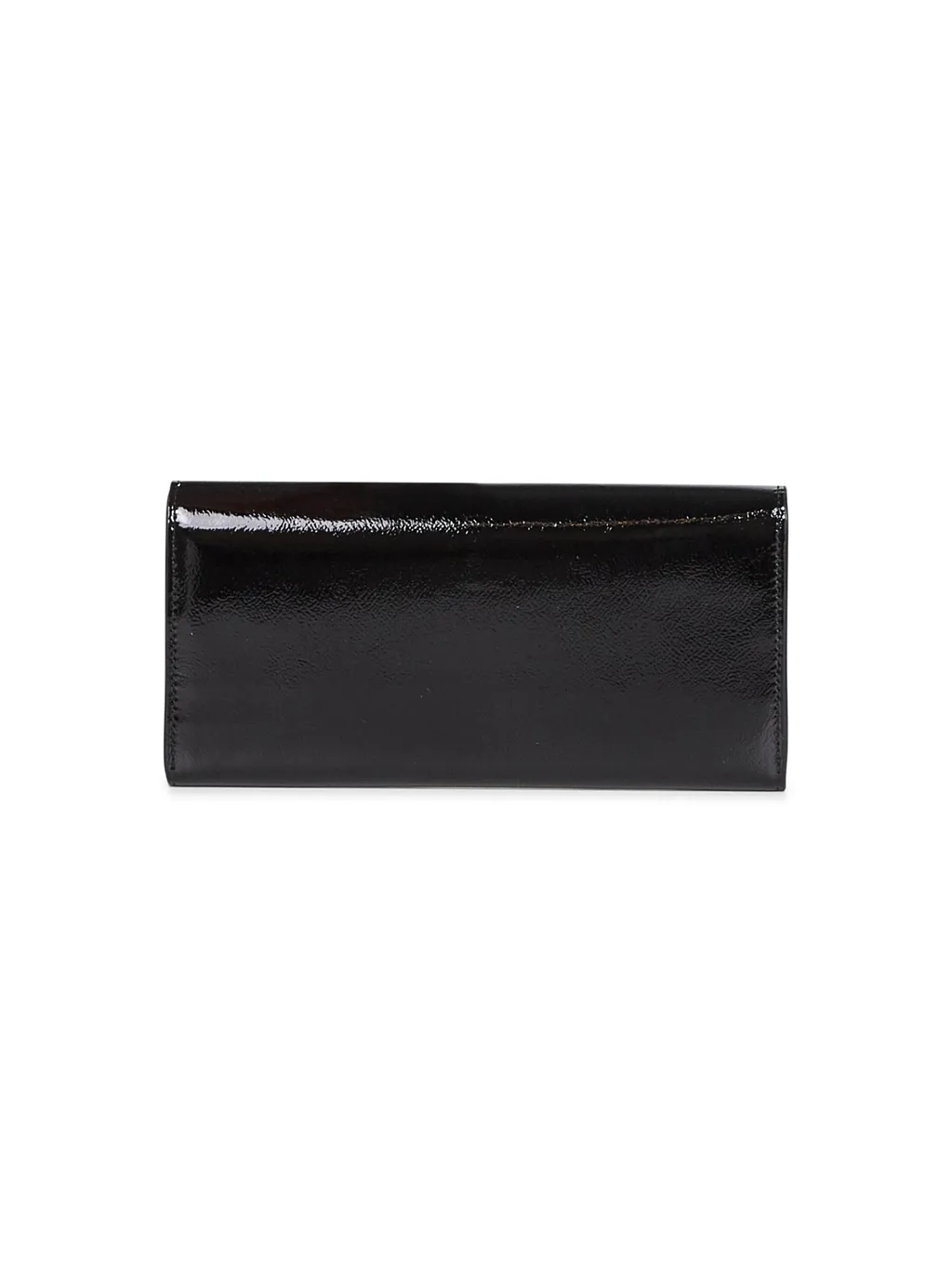 Turn-Lock Leather Wallet