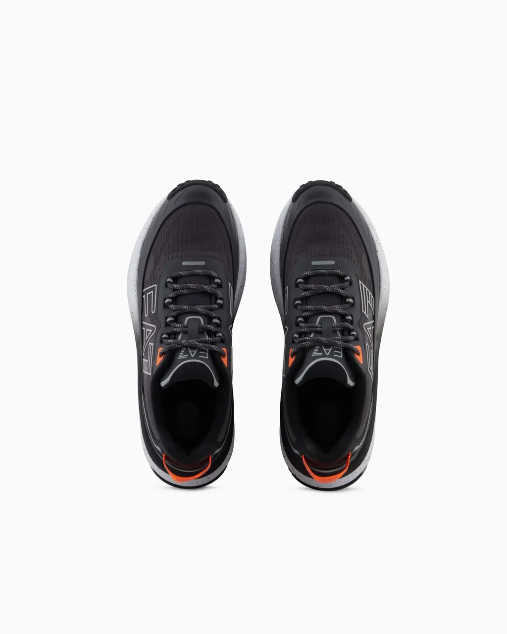 Ea7 Emporio Armani Logo Printed Lace-Up Sneakers