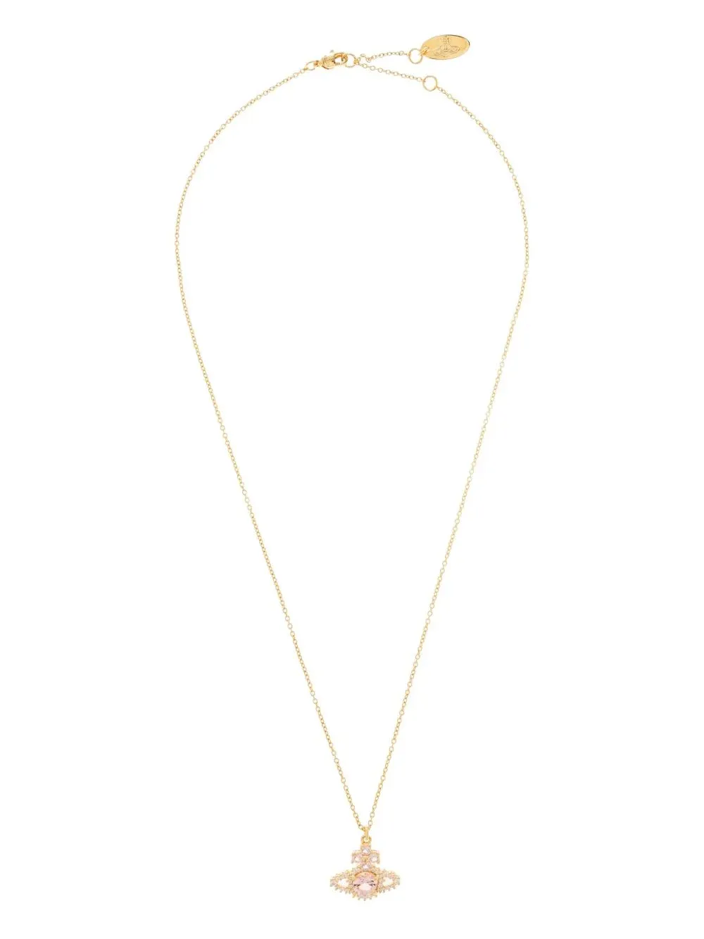 Vivienne Westwood Orb-Embellished Chain Linked Necklace