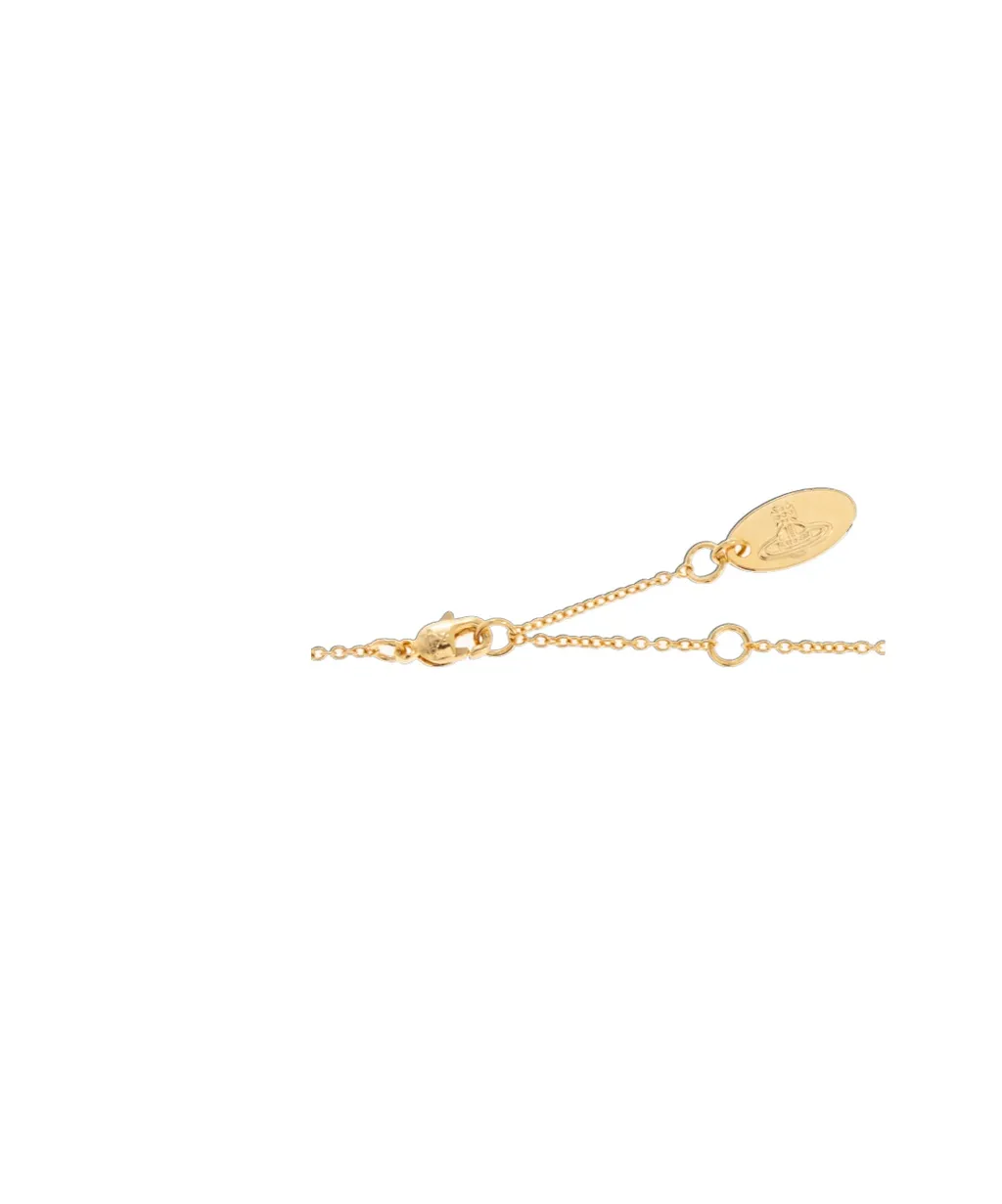 Vivienne Westwood Orb-Embellished Chain Linked Necklace