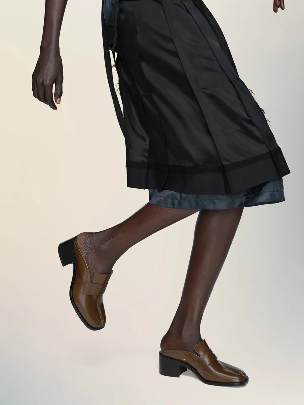 Tabi City Loafer Mule