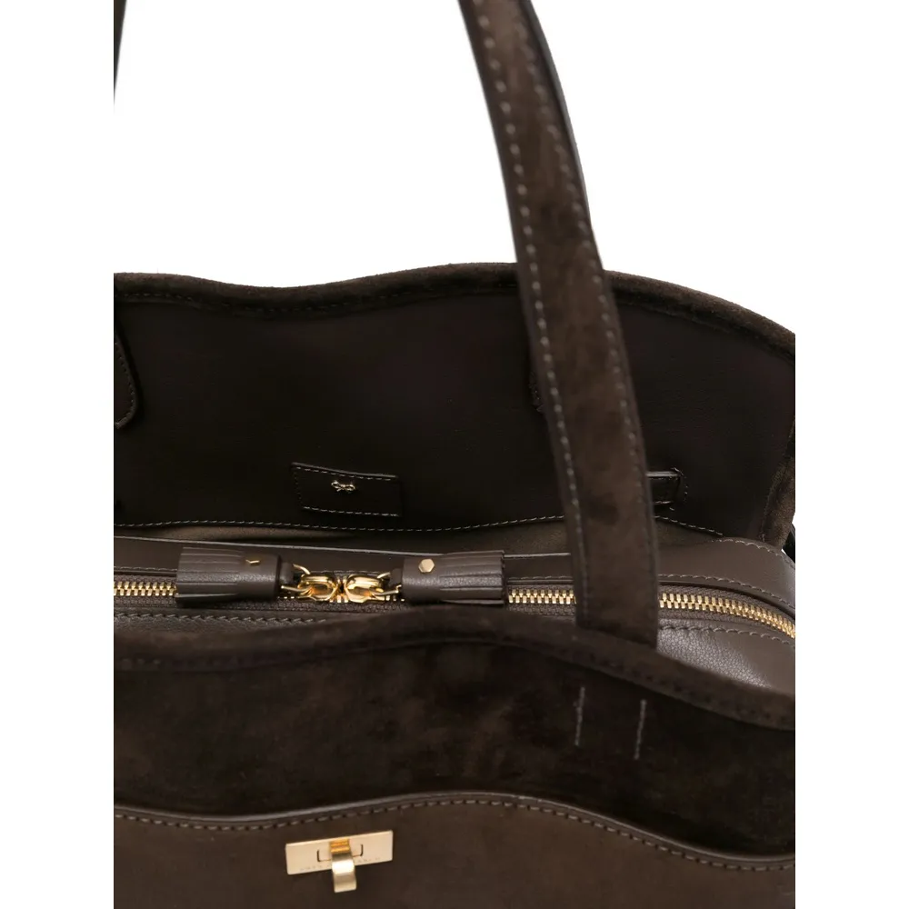 Anya Hindmarch Logo Plaque Tote Bag