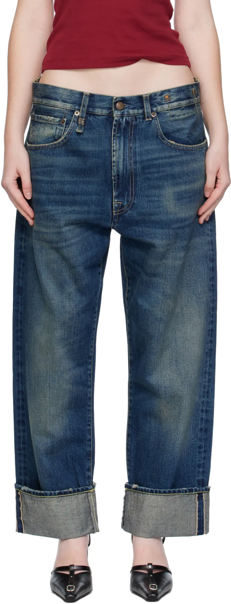Cuffed X-Bf Jeans