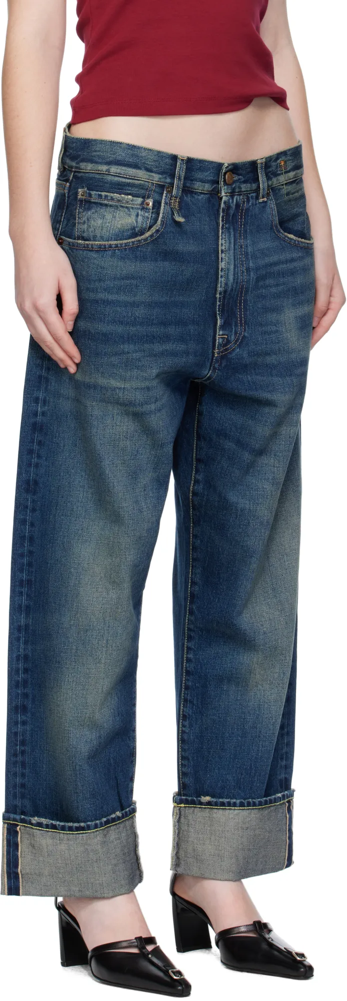 Cuffed X-Bf Jeans