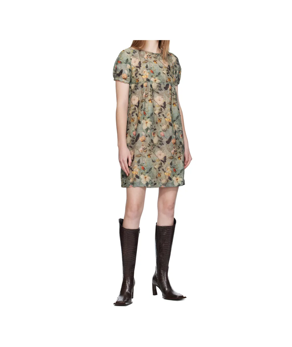 Raglan Sleeve Baby Doll Dress