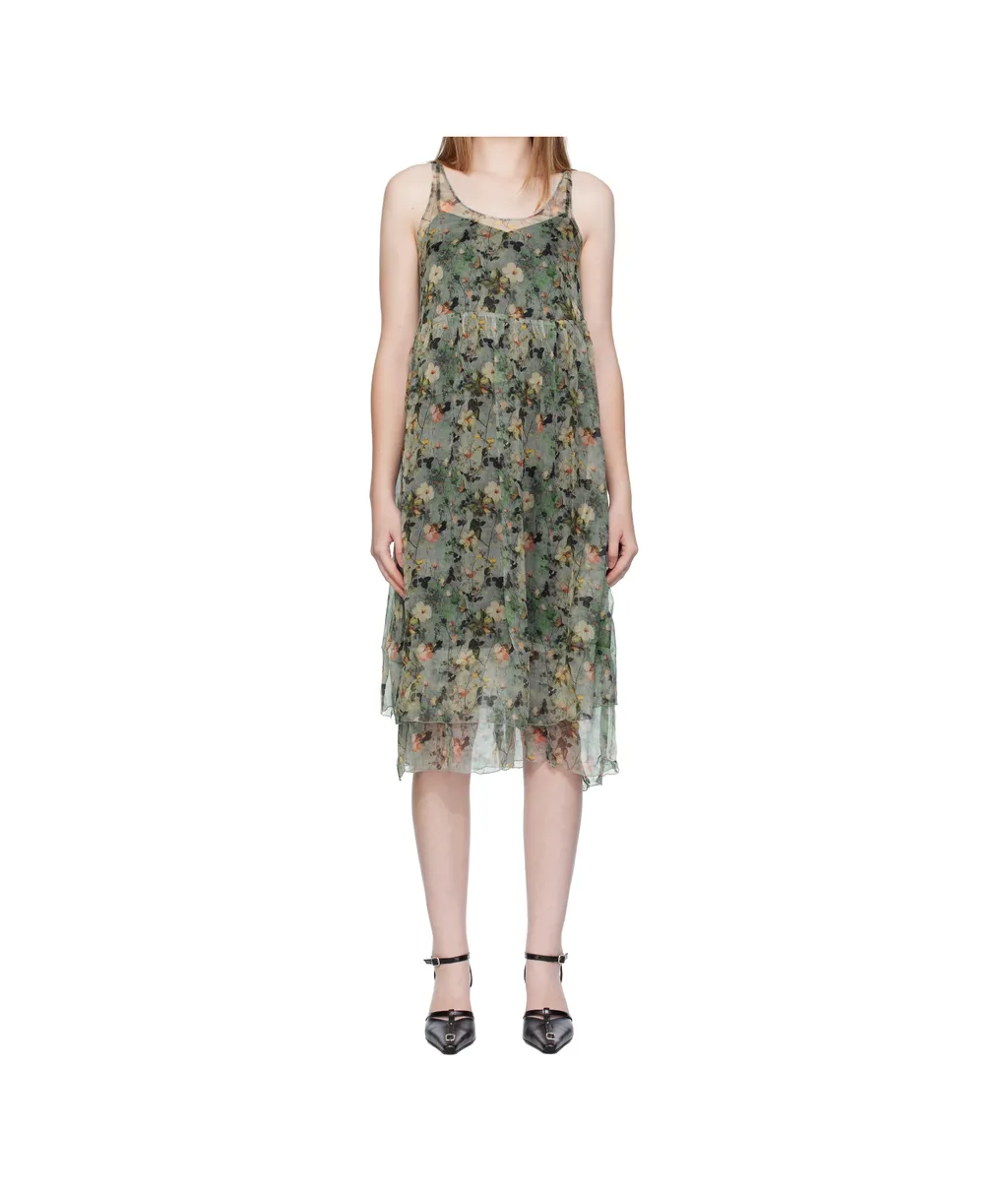 Gathered Tank Dress