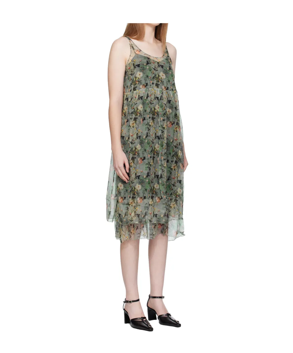 Gathered Tank Dress