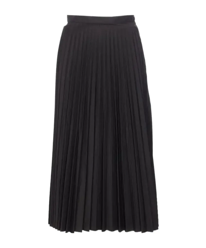 Mm6 Maison Margiela Pleated Midi Skirt