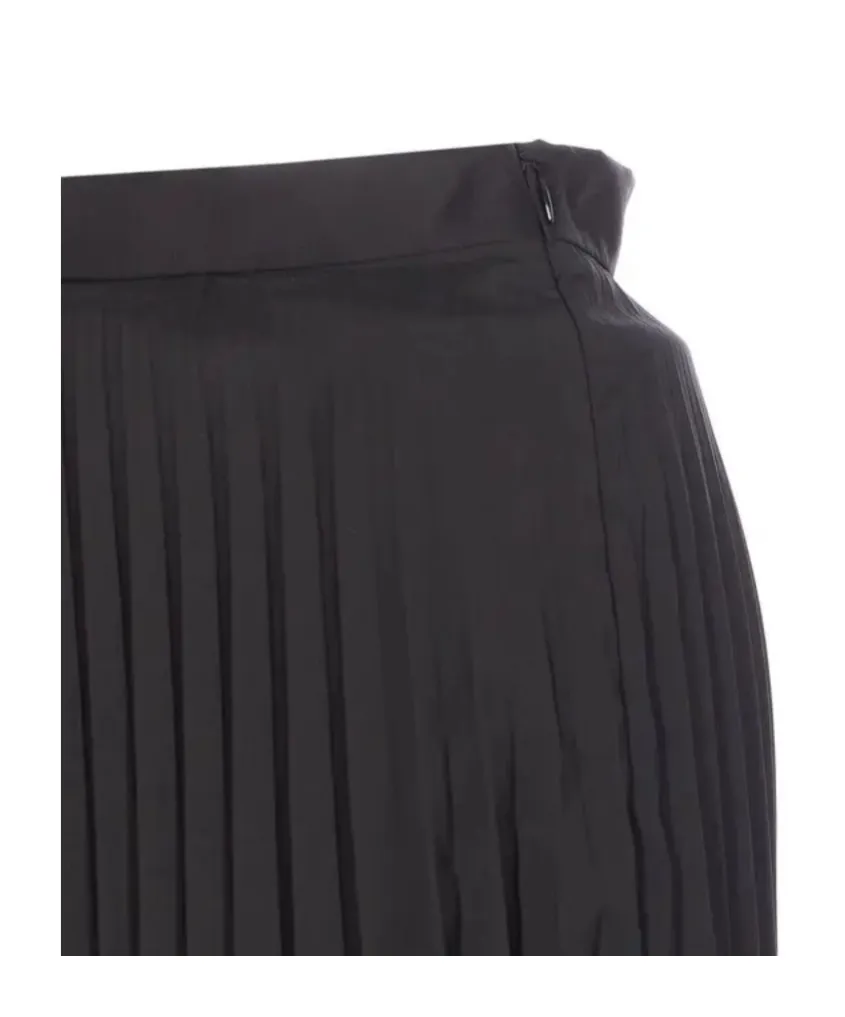 Mm6 Maison Margiela Pleated Midi Skirt