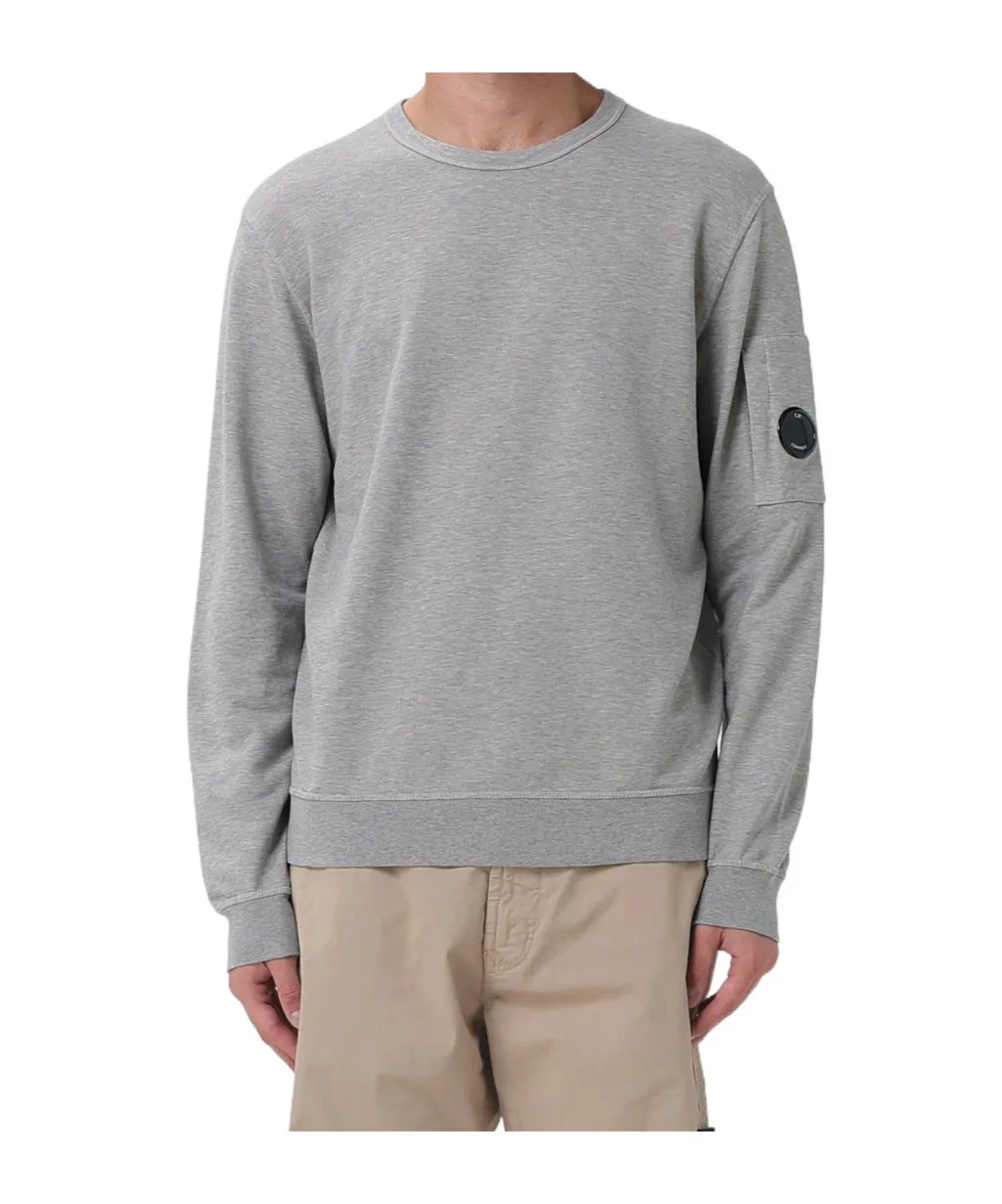 Long-Sleeved Crew Neck Sweatshirt