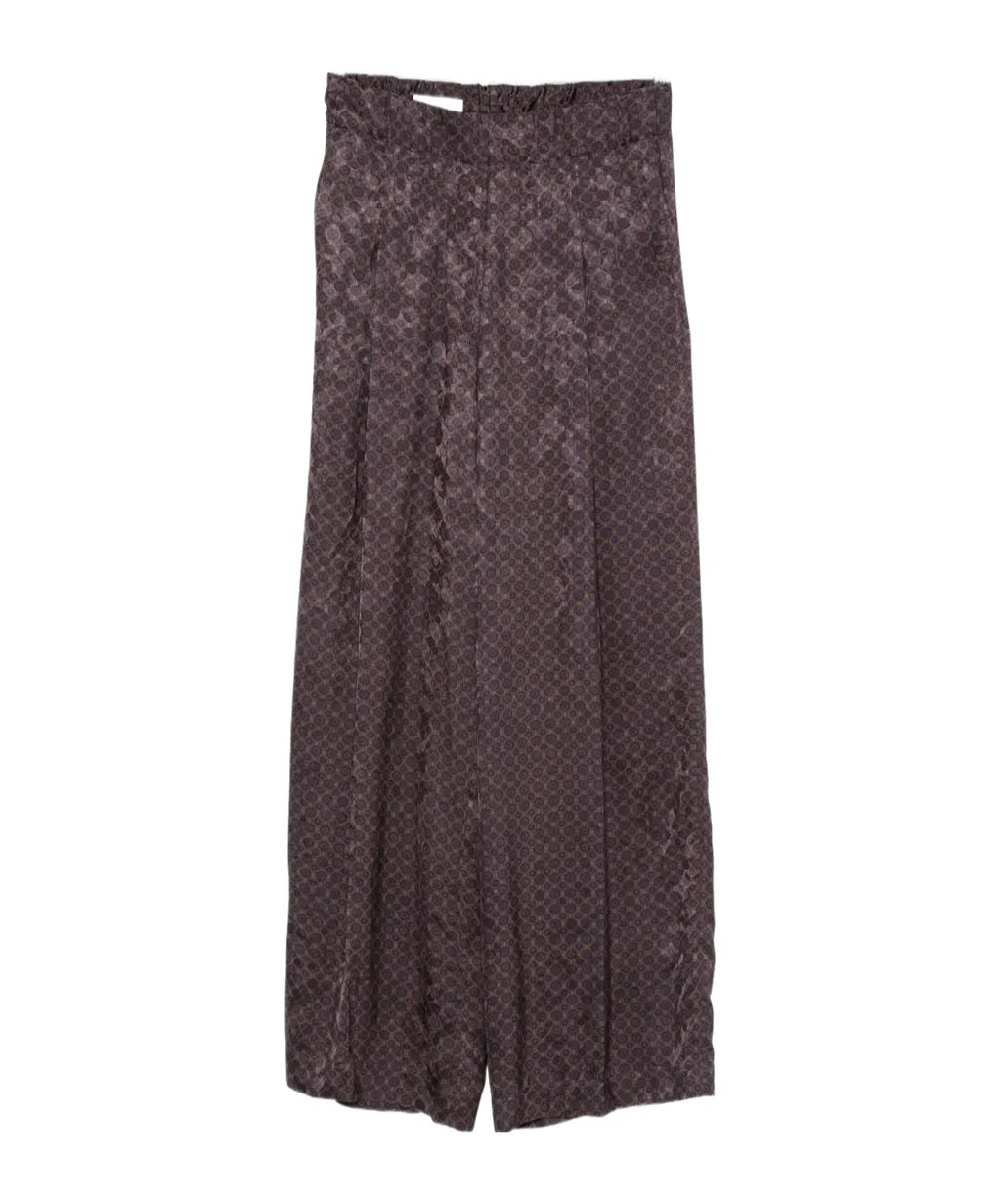 Wide-Leg Casual Pants