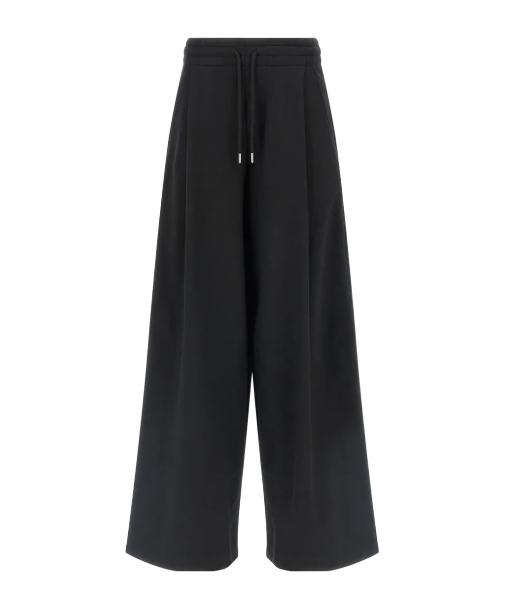 Pleated Drawstring Track Pants